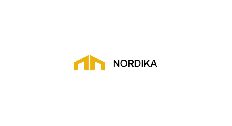 Nordika Logo white back