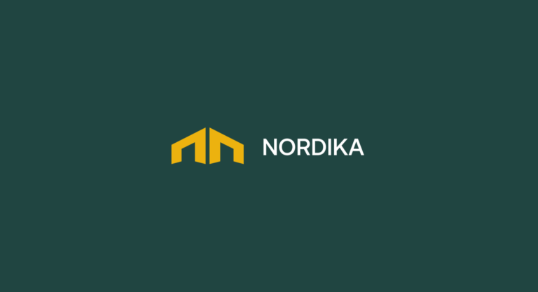 Nordika Logo green back